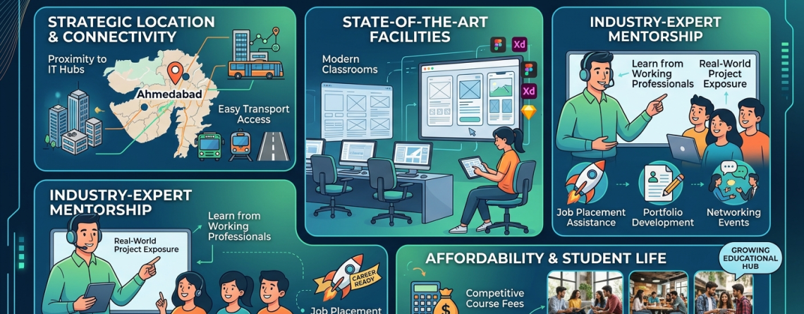 Why Nikol Is the Best Place for UI/UX Courses in Ahmedabad