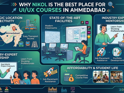 Why Nikol Is the Best Place for UI/UX Courses in Ahmedabad