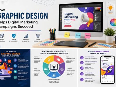 How Graphic Design Helps Digital Marketing Campaigns Succeed